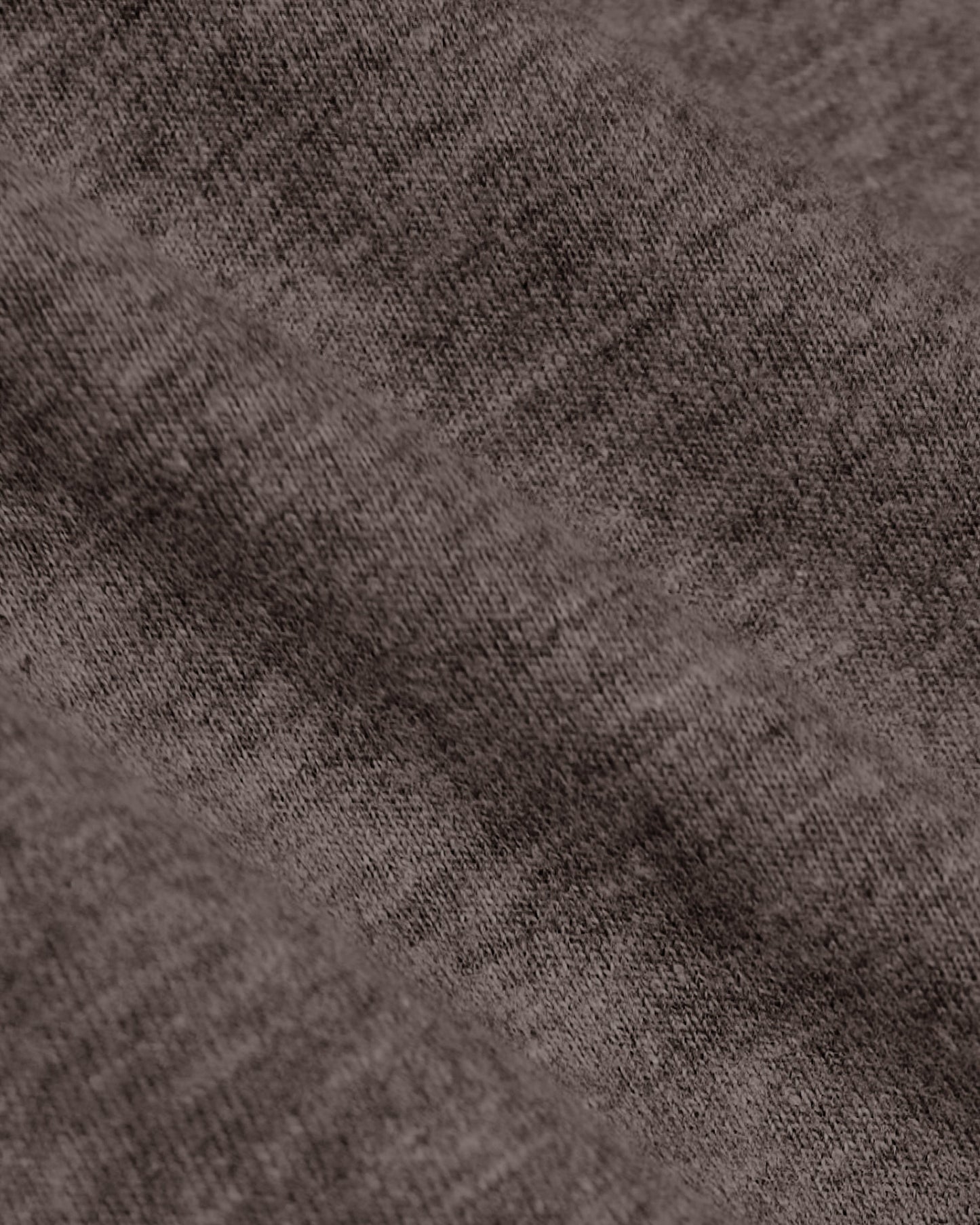 Heather Dark Oak Crew Neck T Shirt