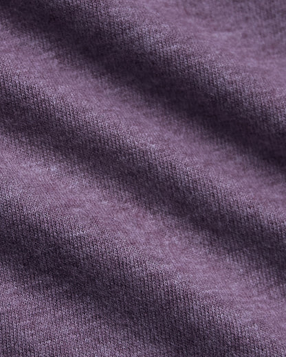 Dark Heather Plum Classic Crew Neck