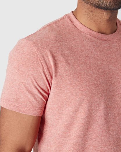 Heather Cayenne Classic Crew Neck