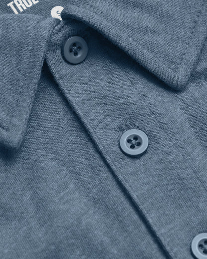 Dark Heather Tempest Short Sleeve Polo