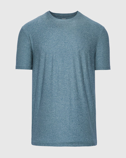 Heather Centurion Short Sleeve Active Crew Neck