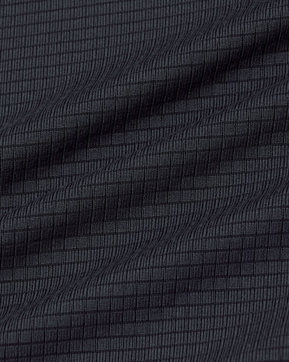 Black Active Mesh Crew