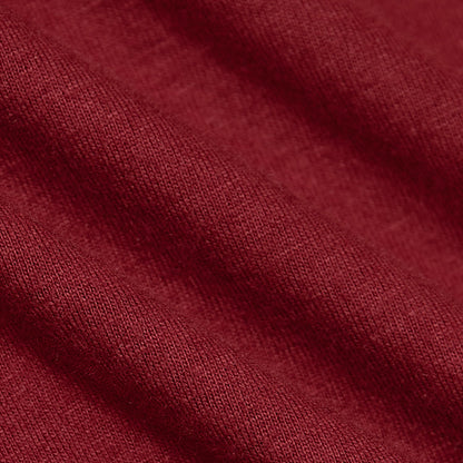 Crimson Long Sleeve Crew Neck