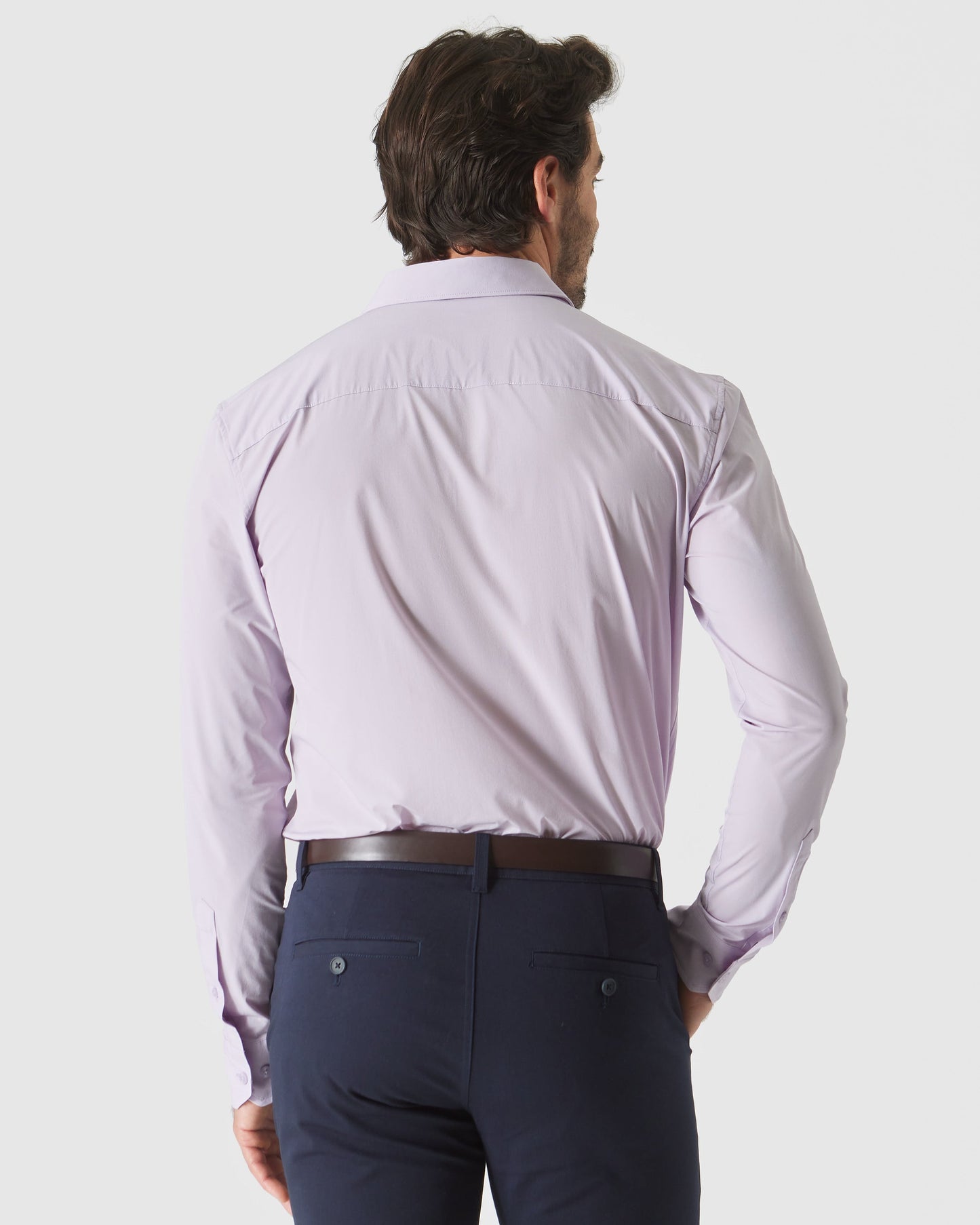 Orchid Long Sleeve Lightweight Dress Shirt