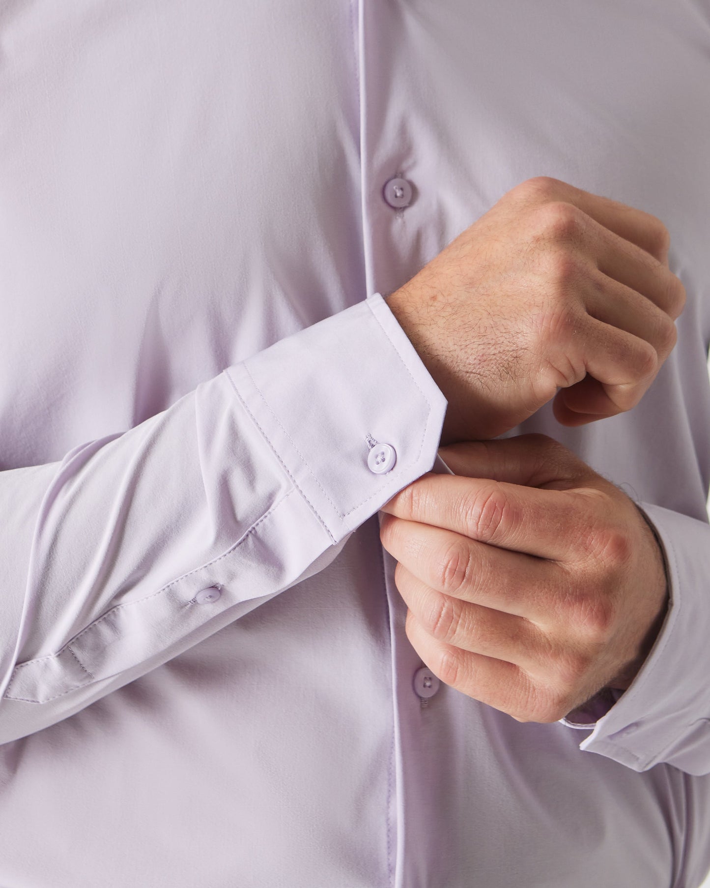 Orchid Long Sleeve Lightweight Dress Shirt