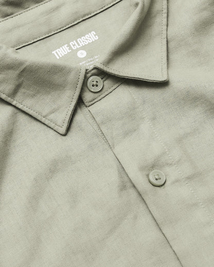 Mossy Oak Long Sleeve Linen Shirt