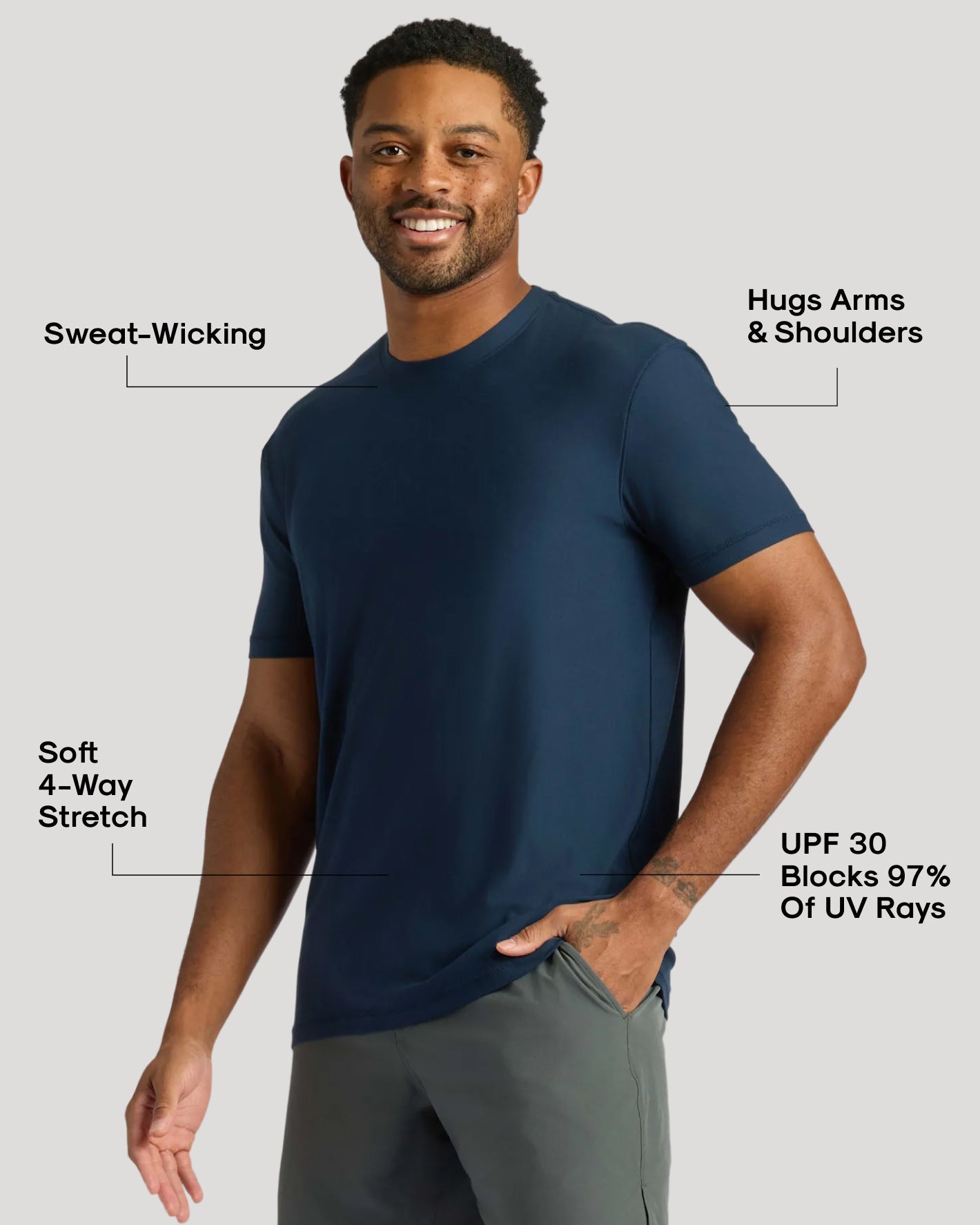 Fundamental Active Crew 3-Pack
