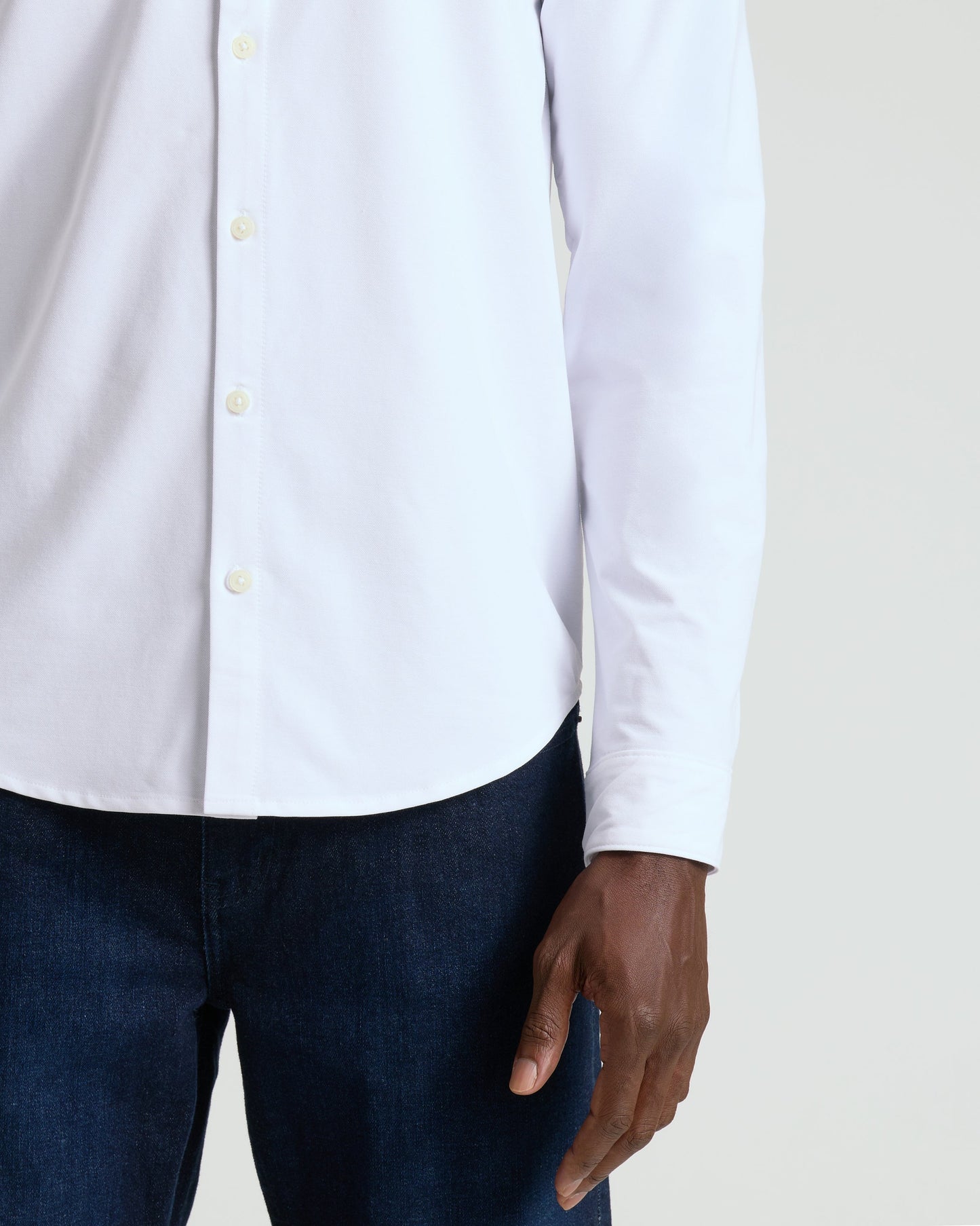 White Stretch Oxford 2.0