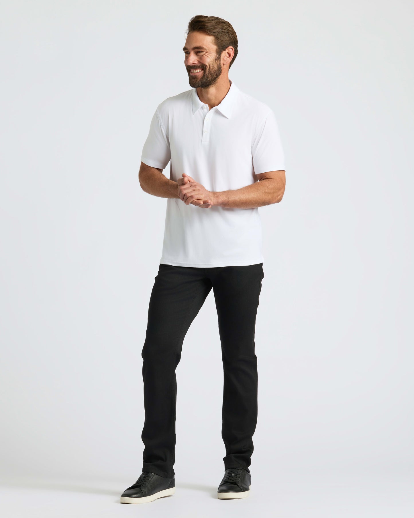 White Active Polo 2.0