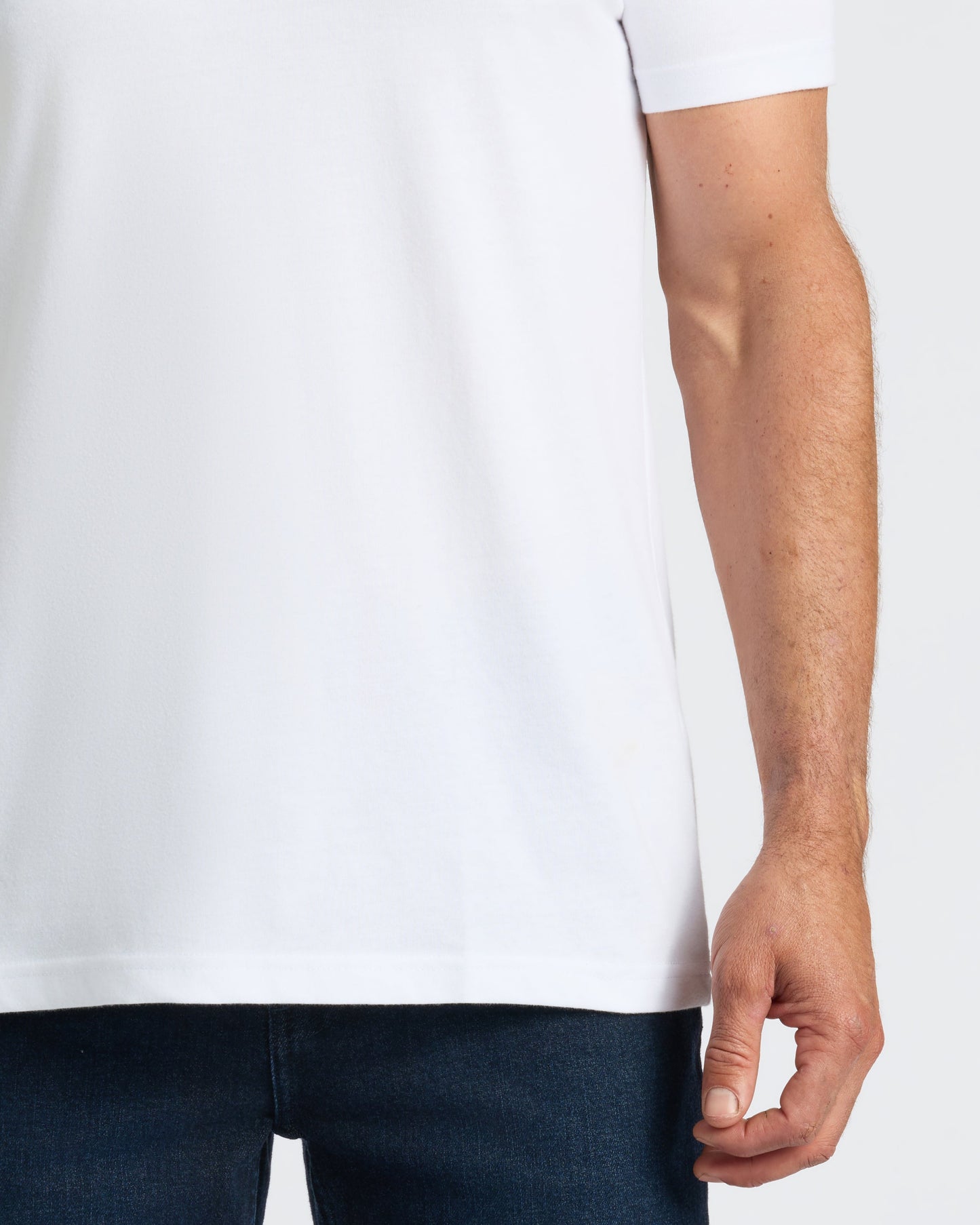 White Classic V-Neck